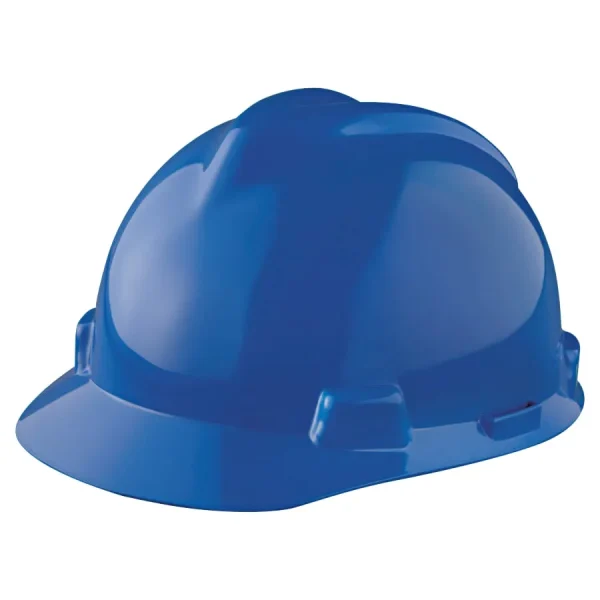 MSA V-Gard Hard Hat w/ Staz-On Suspension, Slotted – 463943