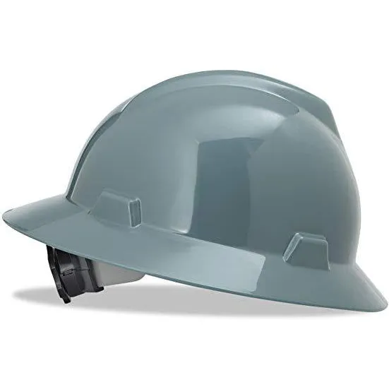 MSA V-Gard Brimmed Hard Hat w/ Fas-Trac III Suspension, Non-Slotted – 475367