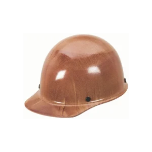 MSA Skullgard Natural Tan Hard Hat w/ Staz-On Suspension, Large – 82018