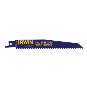 Irwin Reciprocating Saw Blade 6″, 6 TPI – 372656