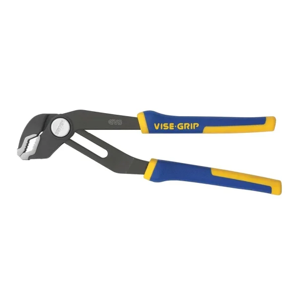 Irwin 8″ GrooveLock Pliers w/ V-Groove Jaws – 2078108