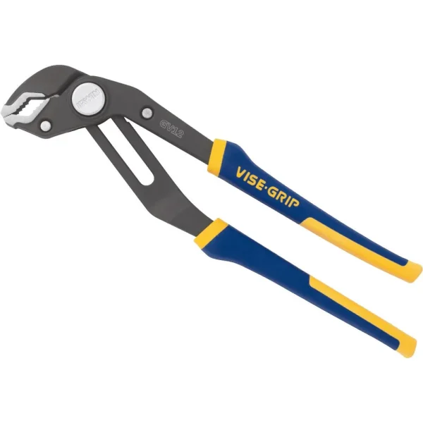 Irwin 12″ Groovelock Pliers w/ V-Jaws – 2078112