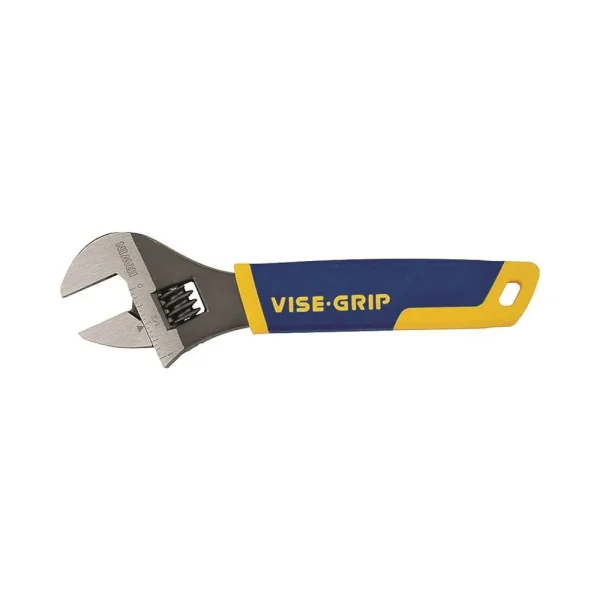 Irwin 8″ Adjustable Wrench w/ 1-1/8″ Opening – 2078608