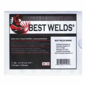 Best Welds 4-1/2″ X 5-1/4″ 70% CR-39 Cover Lens-10pk – 901-SP-35