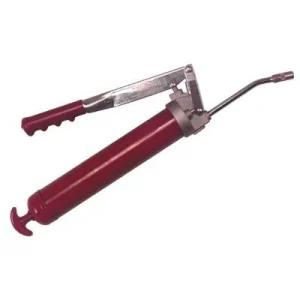 Alemite 500-E Heavy Duty Grease Guns, 16 oz, 10,000 psi, Hose/Coupler, Grease, Lever Gun (1 EA)