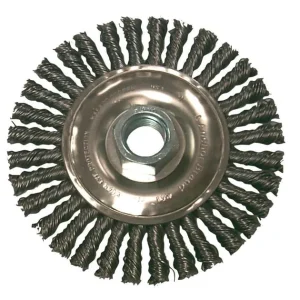 Anchor 4″ Carbon Steel Wire Knot Wheel Brush – R4S58