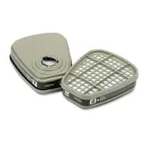 3M 6000 Series Organic Vapor Cartridge Black (2-Pack)