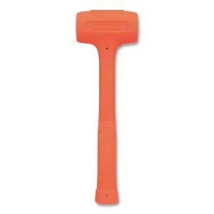 Stanley 57-532A Compo-Cast Standard Head Soft Face Hammers, 28 oz Head, 2 in Dia., Orange 1 EA