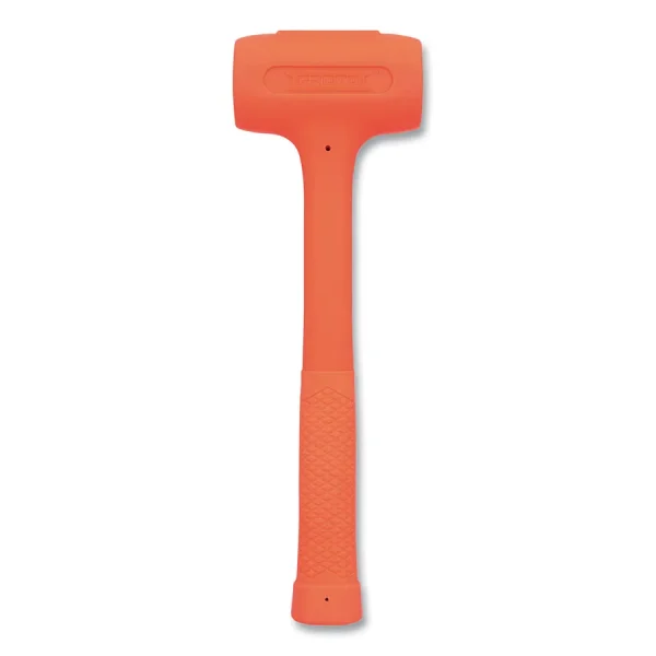 Stanley 57-532A Compo-Cast Standard Head Soft Face Hammers, 28 oz Head, 2 in Dia., Orange 1 EA