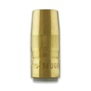 Bernard NS-5800C Centerfire Thread-On Nozzle (Small), 5/8″ Bore, Flush Tip, Copper, 10/PACK
