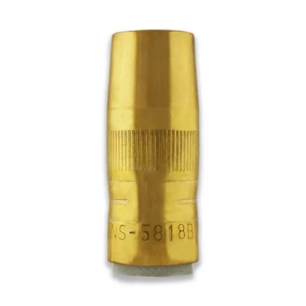 Bernard NS-5818B Centerfire Thread-On Nozzle (Small), 5/8″ Bore, 1/8″ Recess, Brass, 10/PACK