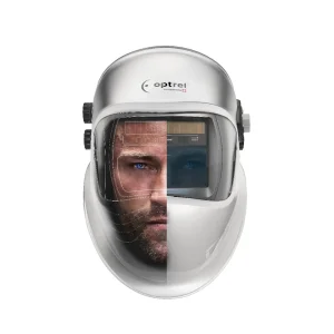 Optrel Crystal 2.0 Welding Helmet, Silver – 1006.900
