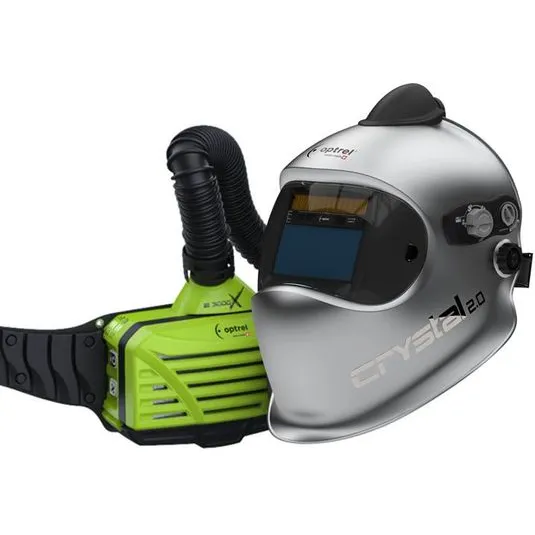 Optrel e3000X PAPR w/ Crystal 2.0 Welding Helmet 4530.051