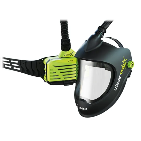 Optrel e3000X PAPR w/ Clearmaxx Grinding Helmet 4900.251
