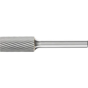 Pferd Carbide Bur – Cylind. Plain End, SGL Cut 1/2” x 1” x 1/4” Shank – SA-5 (EDP 24101)