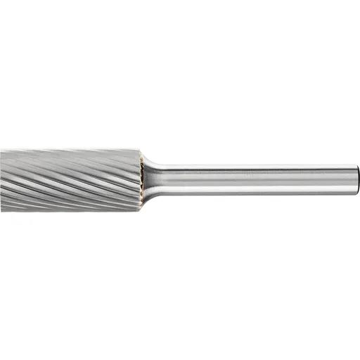Pferd Carbide Bur – Cylind. Plain End, SGL Cut 1/2” x 1” x 1/4” Shank – SA-5 (EDP 24101)