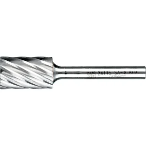 Pferd Carbide Bur – Cylind. Plain End, ALU Cut 5/8″ x 1″ x 1/4″ Shank – SA-6 (EDP 24115)