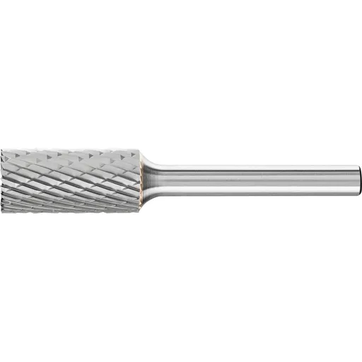 Pferd Carbide Bur – Cylind. End Cut, DBL Cut 1/2” x 1” x 1/4” Shank – SB-5 (EDP 24282)