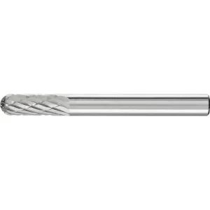 Pferd Carbide Bur – Cylind. Radius End, DBL Cut 1/4” x 5/8” x 1/4” Shank – SC-1 (EDP 24392)