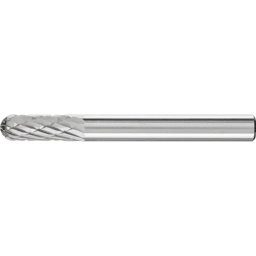 Pferd Carbide Bur – Cylind. Radius End, DBL Cut 1/4” x 5/8” x 1/4” Shank – SC-1 (EDP 24392)
