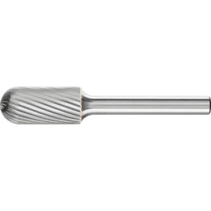Pferd Carbide Bur – Cylind. Radius End, SGL Cut 1/2” x 1” x 1/4” Shank – SC-5 (EDP 24461)