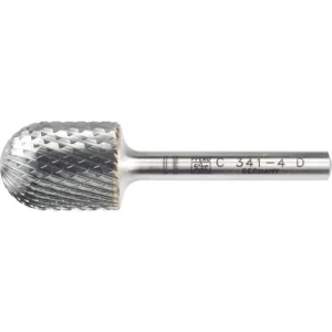 Pferd Carbide Bur – Cylind. Radius End, DIA Cut 3/4” x 1” x 1/4” Shank – SC-7 (EDP 24483)