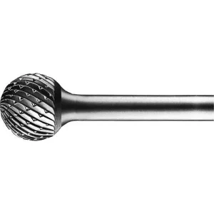 Pferd Carbide Bur – Ball Shape, DBL Cut 1/8” x 3/32” x 1/4” Shank – SD-11 (EDP 24522)