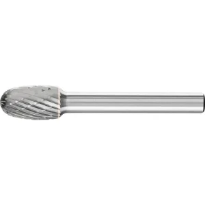 Pferd Carbide Bur – Oval Shape, SGL Cut 3/8” x 5/8” x 1/4” Shank – SE-3 ( EDP 24641)