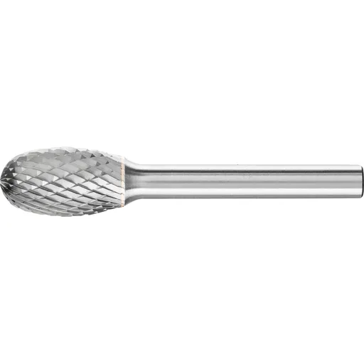 Pferd Carbide Bur – Oval Shape, DIA Cut 1/2” x 7/8” x 1/4” Shank – SE-5 ( EDP 24653)