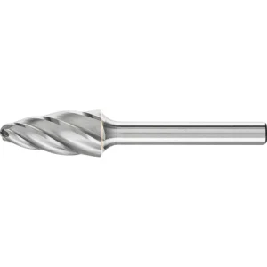 Pferd Carbide Bur – Tree Shape, ALU Cut 1/2″ x 1″ x 1/4″ Shank – SF-5 ( EDP 24725)