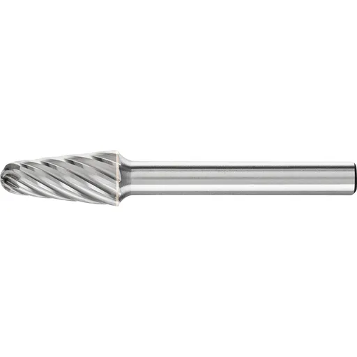 Pferd Carbide Bur – 14° Taper, INOX Cut 3/8” x 1-1/16” x 1/4” Shank – SL-3 ( EDP 25157)