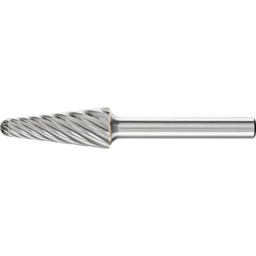Pferd Carbide Bur – 14° Taper, INOX Cut 1/2” x 1-1/8” x 1/4” Shank – SL-4 ( EDP 25167)