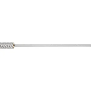 Pferd Carbide Bur – Cylind. (Plain End), DBL Cut 1/2” x 1” x 1/4” Ext. Shank – SA-5L6 ( EDP 25822)