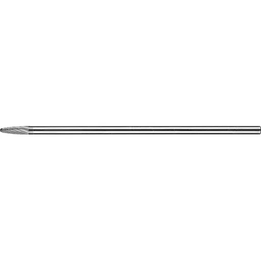 Pferd Carbide Bur – Tree Shape, DBL Cut 1/4” x 5/8” x 1/4” Ext. Shank – SF-1L6 ( EDP 26042)