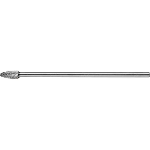 Pferd Carbide Bur – Tree Shape, DBL Cut 3/8” x 3/4” x 1/4” Ext. Shank – SF-3L6 ( EDP 26052)