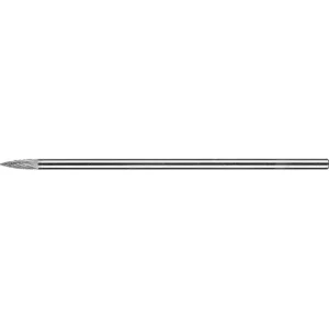 Pferd Carbide Bur – Tree Shape (Pointed), DBL Cut 1/4” x 5/8” x 1/4” Ext. Shank – SG-1L6 ( EDP 26102)