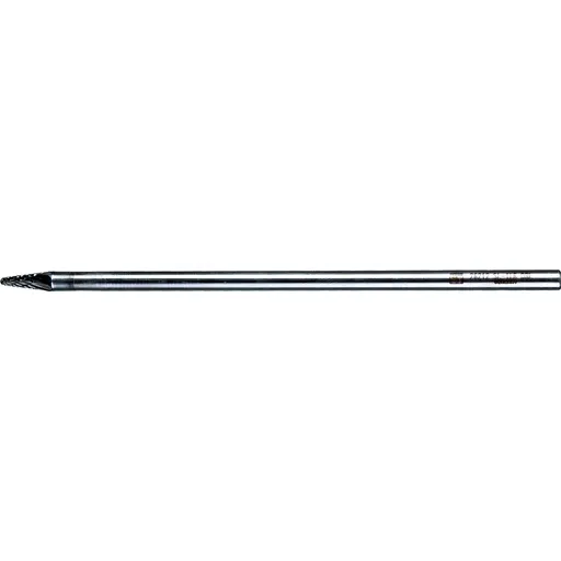 Pferd Carbide Bur – 14° Taper, DBL Cut 1/4” x 5/8” x 1/4” Ext. Shank – SL-1L6 ( EDP 26212)