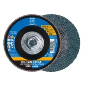 Pferd 60485 Flap Disc 4-12×5/8-11 36 Grit (Package of 10)