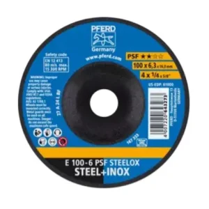 Pferd 61000 Grinding Wheel 4×1/4 (Package of 10)