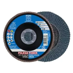 Pferd 62225 Flap Disc 5 x 7/8 40 Grit (Package of 10)