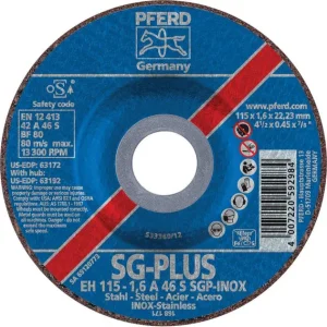 Pferd 63172 SG Plus 4-1/2″x.045″x7/8″ Cut-Off Wheel (Package of 25)