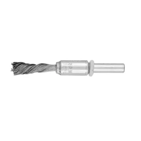 Pferd 1/4” Dia. SINGLETWIST® Knot End Brush .014 CS Wire, 1/4” Shank (EDP 83103) – Packages of 10