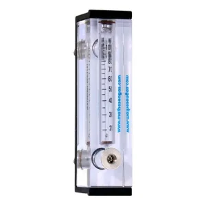 PG-1000 Series Acrylic Flowmeter with Glass Flow Tube (direct read Air), Brass