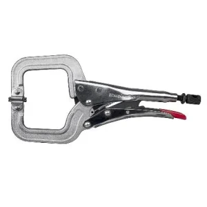 Strong Hand Tools® | 11″ Locking C-Clamp with Swivel Pad