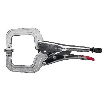 Strong Hand Tools® | 11″ Locking C-Clamp with Swivel Pad