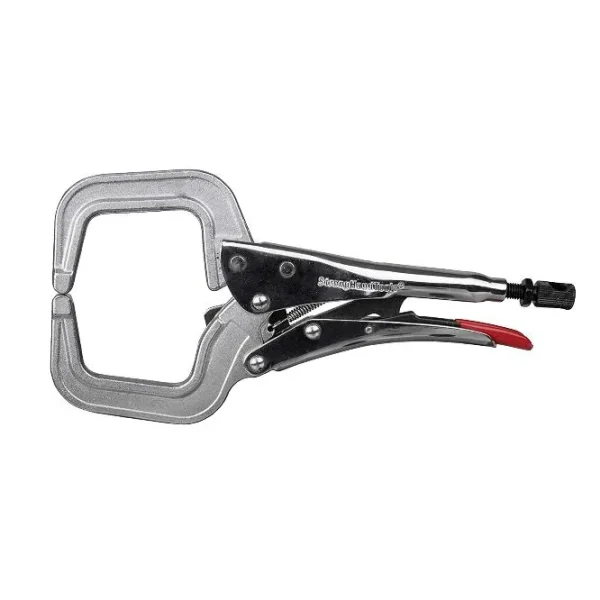 Strong Hand Tools | 11″ Locking C-Clamp w/ Round Tip