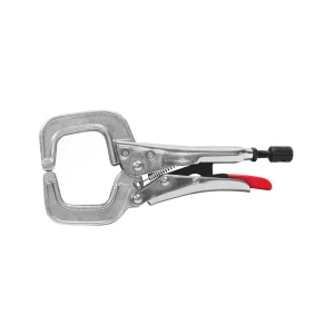 STRONG HAND TOOLS PR6 2″ LOCKING C-CLAMP PLIERS, ROUND TIP