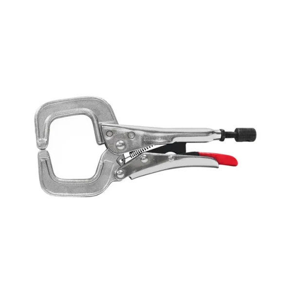 STRONG HAND TOOLS PR6 2″ LOCKING C-CLAMP PLIERS, ROUND TIP