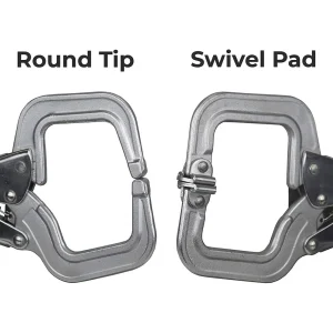 Strong Hand Tools | 6″ Locking C-Clamp w/ Round Tip