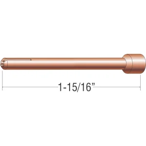 PROFAX PX10N23 COLLET 1/16″ 17-18-26 SERIES TIG TORCH, 10/PACK